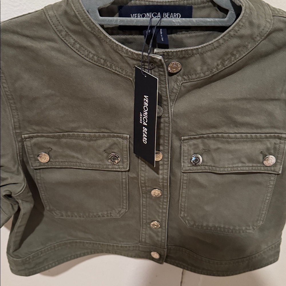 Veronica Beard Elias short sleeve jacket - Picture 3 of 5
